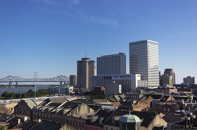 Photo of New Orleans downtown.